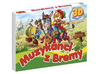 Ksiażeczka 3D Bajki Pokoleń: Muzykanci z bremy