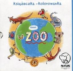 Książeczka-kolorowanka. Dzień w Zoo