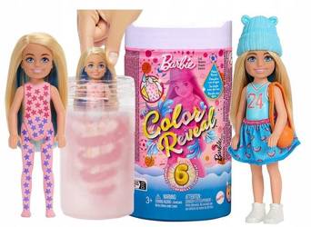 LALKA BARBIE CHELSEA COLOR REVEAL SPORTOWA lalka HKT85