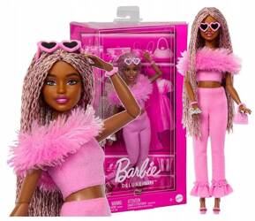 LALKA BARBIE DELUXE STYLE #4 w stroju w stylu Barbiecore HYV28