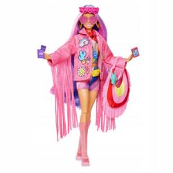 LALKA BARBIE EXTRA FLY zestaw wakacyjny HIPPIE HPB15