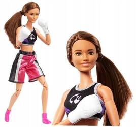 LALKA BARBIE MADE TO MOVE sportowiec BOKSERKA HRG40