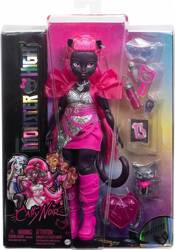 LALKA MONSTER HIGH CATTY NOIR lalka z czarnym kotkiem-sfinksem Amulette HXH76