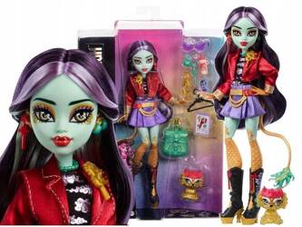 LALKA MONSTER HIGH JINAFIRE LONG lalka smok z pieskiem Cloudy „Yun Yun” HYV58