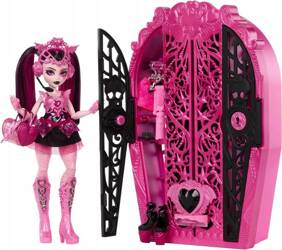 LALKA MONSTER HIGH STRASZYSEKRETY SERIA 4 POTWORNE ZAGADKI Draculaura HXH84