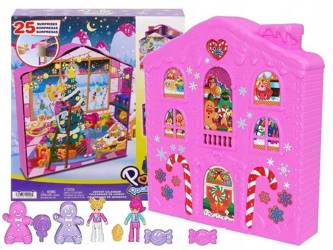 LALKA POLLY POCKET KALENDARZ ADWENTOWY 2 laleczki HKW16