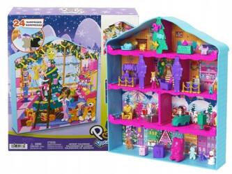 LALKA POLLY POCKET KALENDARZ ADWENTOWY 2024 24 niespodzianki HWP33