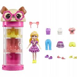 LALKA POLLY POCKET KARUZELKA STYLU zestaw piesek HKW06