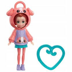 LALKA POLLY POCKET LALECZKA zawieszka PIESEK HKW01