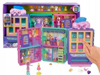 LALKA POLLY POCKET SŁODKI SALONIK MODOWY duży zestaw do zabawy HKW12