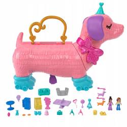 LALKA POLLY POCKET ZESTAW IMPREZKA PIESKA piniata HKV52