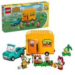 LEGO ANIMAL CROSSING 77054 LEIF I JEGO KARAWAN , zestaw klocków dla dzieci