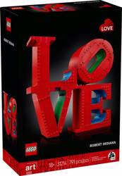 LEGO ART 31214 LOVE napis love, zestaw klocków +18 lat