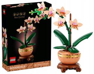 LEGO BOTANICALS 10343 MAŁA ORCHIDEA zestaw klocków kwiaty, prezent