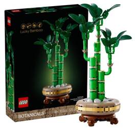 LEGO BOTANICALS 10344 LUCKY BAMBOO DRACENA zestaw klocków kwiaty, prezent