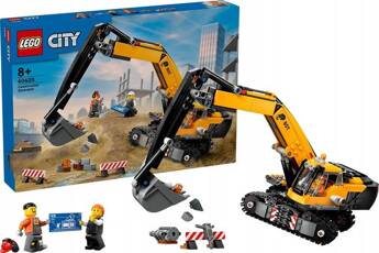 LEGO CITY 60420 ŻÓŁTA KOPARKA