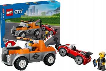 LEGO CITY 60435 SAMOCHÓD POMOCY DROGOWEJ I NAPRAWA AUTA SPORTOWEGO zestaw