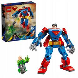 LEGO DC 76302 MECH SUPERMANA VS LEX LUTHOR, zestaw klocków dla dzieci 6+