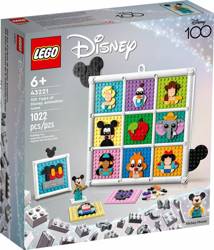 LEGO DISNEY 43221 100 LAT KULTOWYCH ANIMACJI DISNEY