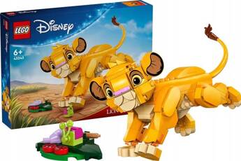 LEGO DISNEY 43243 KRÓL LEW LWIĄTKO SIMBA