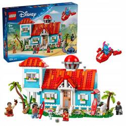 LEGO DISNEY 43268 DOMEK NA PLAŻY LILO I STITCH zestaw klocków +9 lat