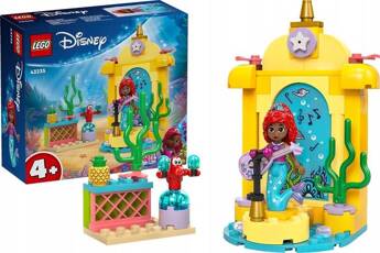 LEGO DISNEY PRINCESS 43235 SCENA MUZYCZNA ARIELKI zestaw klocków dla dziec