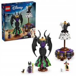 LEGO DISNEY PRINCESS 43262 SUKNIE DIABOLINY I CRUELI DE MON zestaw klocków