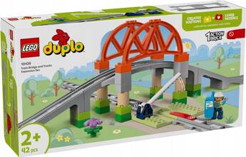 LEGO DUPLO 10426 Most i tory kolejowe zestaw rozszerzający