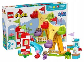 LEGO DUPLO 10453 ŚWINKA PEPPA WESOŁE MIASTECZKO zestaw klocków +2 lata