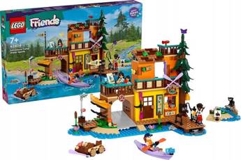 LEGO FRIENDS 42626 SPORTY WODNE NA OBOZIE KEMP zestaw klocków dla dzieci 7+