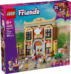 LEGO FRIENDS 42655 Restauracja i szkoła gotowania, zestaw klocków +8 lat