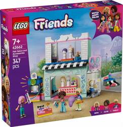 LEGO FRIENDS 42662 Salon fryzjerski i sklep z ozdobami, zestaw klocków +7