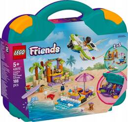 LEGO FRIENDS 42672 Kreatywna walizka plażowa, zestaw klocków +5 lat