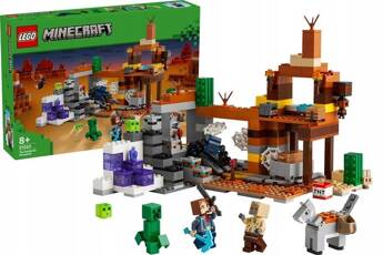 LEGO MINECRAFT 21263 KOPALNIA W BADLANDACH zestaw klocków dla dzieci 8+