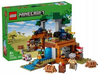 LEGO MINECRAFT 21269 Wyprawa do pancernikowej kopalni zestaw klocków +8 lat