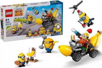 LEGO MINIONKI DESPICABLE ME 75580 MINIONKI I BANANOWÓZ zestaw klocków