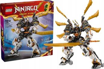 LEGO NINJAGO 71821 TYTANOWY SMOK MECH COLE'A