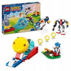 LEGO SONIC 77001 SONIC I BIWAKOWA BITWA, zestaw klocków dla dzieci 7+