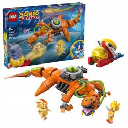 LEGO SONIC 77003 SUPER SHADOW KONTRA BIOLIZARD, zestaw klocków dla dzieci