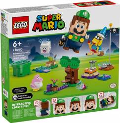 LEGO SUPER MARIO 71440 PRZYGODY Z INTERAKTYWNĄ FIGURKĄ LUIGI zestaw klocków