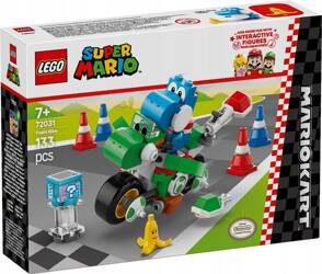 LEGO SUPER MARIO 72031 Mario Kar Yoshi Bike, zestaw klocków