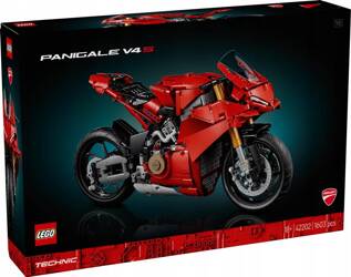 LEGO TECHNIC 42202 Motocykl Ducati Panigale V4 S, zestaw klocków +18 lat