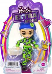 Lalka Barbie Extra Moda w ubranku w emotki HGP65