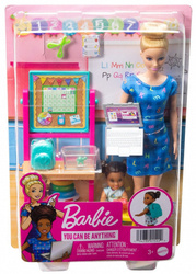 Lalka Barbie Nauczycielka HCN19