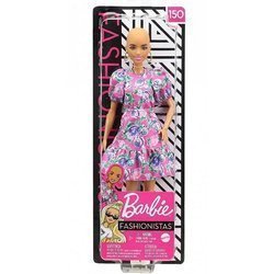 Lalka Barbie bez włosów GHW64