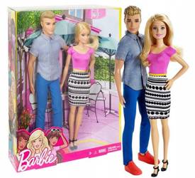 Lalka Barbie i Ken zestaw DLH76