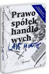 Last Minute. Kodeks spółek handlowych 2022