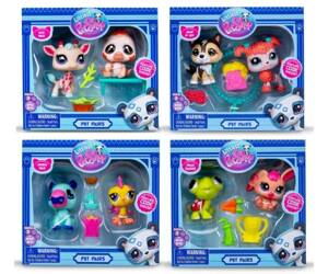 Littlest Pet Shop Zestaw 2 figurek seria 2 mix