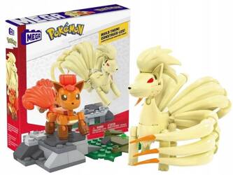 MEGA CONSTRUX KLOCKI 145 el POKEMON VULPIX EWOLUCJA HTH79