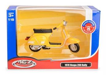 MSZ 1:18 1976 Vespa 200 Rally/67709/yellow